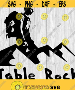 Table Rock Mountain Logo svg png ai eps dxf files for Auto Decals Vinyl Decals Printing T shirts CNC Cricut other cut files Design 10