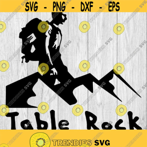 Table Rock Mountain Logo svg png ai eps dxf files for Auto Decals Vinyl Decals Printing T shirts CNC Cricut other cut files Design 10