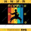 Taekwondo SVG 7th Birthday boy taekwondo svg martial arts svg karate svg Cricut Design Design 209 copy