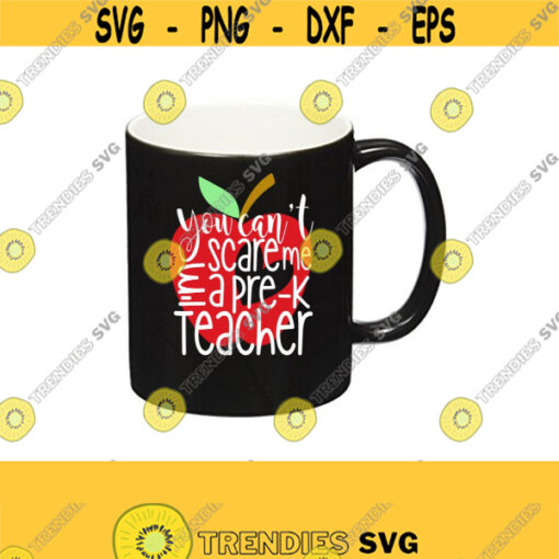 Teacher Gift SVG Teacher T Shirt Svg Teacher Svg Pre K Teacher SVG DXF Eps Png Jpeg Ai Pdf Cutting Files Instant Download Svg Design 402