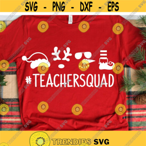 Teacher Squad Svg Back to School Svg Teacher Tribe Svg Teacher Life Teacher Shirt Svg Teaching My Tribe Svg Files for Cricut Png
