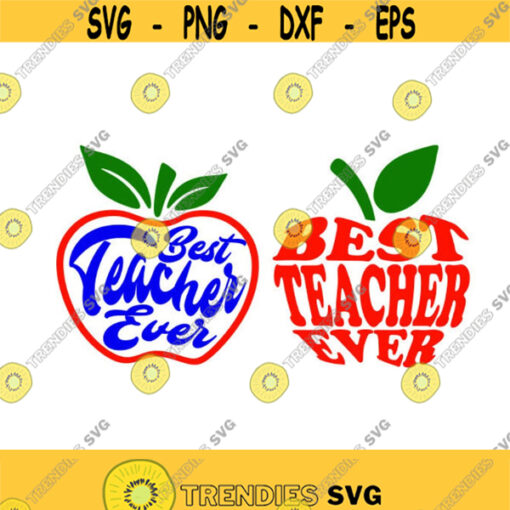 Teacher Teach love inspire school Cuttable Design SVG PNG DXF eps Designs Cameo File Silhouette Design 1907