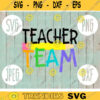 Teacher Team svg png jpeg dxf cutting file Commercial Use SVG Back to School Teacher Appreciation Faculty Special Education 1969