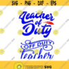 Teacher off duty school Cuttable Design SVG PNG DXF eps Designs Cameo File Silhouette Design 495