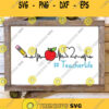 Teacherlife Svg Teacher Life Svg Teacher Heartbeat Svg Png Teacher Shirt Svg Heartbeat Svg Teacher Sign Svg Svg Designs For Cricut
