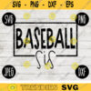 Team Spirit SVG Baseball Sis Game Sport svg png jpeg dxf Commercial Use Vinyl Cut File Fall School Pride 2385