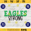 Team Spirit SVG Eagles Strong School Teacher Game Sport svg png jpeg dxf Vinyl Cut File Mom Dad Fall School Football Baseball Softball 1135