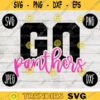 Team Spirit SVG Go Panthers Sport png jpeg dxf Commercial Use Vinyl Cut File Mom Dad Fall School Pride Football Baseball Softball 540