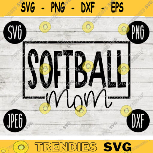 Team Spirit SVG Softball Mom Game Sport svg png jpeg dxf Commercial Use Vinyl Cut File Fall School Pride 2368