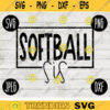 Team Spirit SVG Softball Sis Game Sport svg png jpeg dxf Commercial Use Vinyl Cut File Fall School Pride 2380