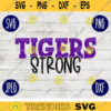 Team Spirit SVG Tigers Strong School Teacher Game Sport svg png jpeg dxf Vinyl Cut File Mom Dad Fall School Football Baseball Softball 889