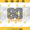 TeamMascotSchool Clipart Black Leopard Skin Cheetah Pattern Word GO w Yellow Team Name Overlay Hawks Digital Download SVG PNG Design 1314