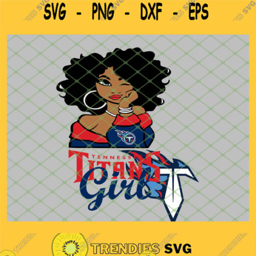 Tennessee Titans Girl SVG PNG DXF EPS 1