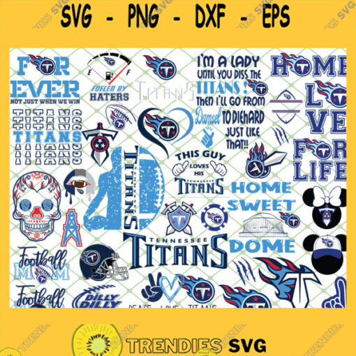 Tennessee Titans NFL SVG Bundle 1