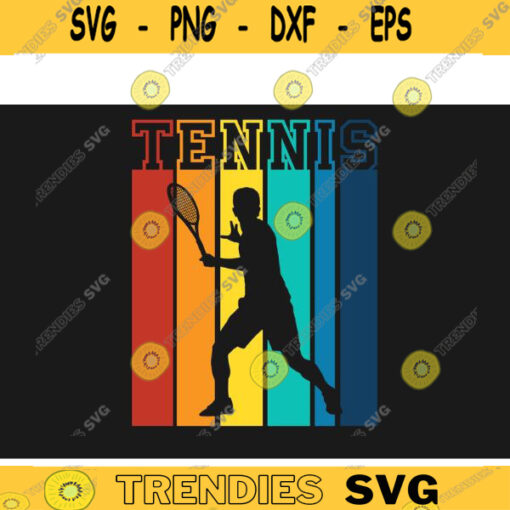 Tennis SVG Retro Tennis tennis svg tennis ball svg tennis mom svg tennis racket svg love tennis svg for lovers Design 151 copy