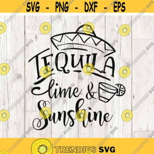 Tequila lime and sunshine svg tequila svg tequila lime and sunshine clipart cut files for cricut silhouette png dxf eps Design 2993