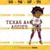 Texas AM Aggies Black Girl Svg Girl Ncaa Svg Sport Ncaa Svg Black Girl Shirt Silhouette Svg Cutting Files Download Instant BaseBall Svg Football Svg HockeyTeam