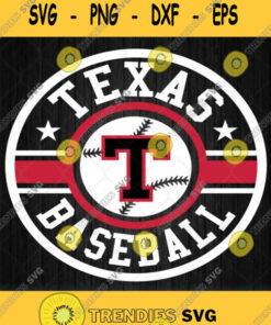 Texas Baseball Tx Vintage Distressed Gameday Ranger Svg Png Dxf Eps