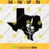 Texas SVG Texas Bluebonnet SVG Texas Floral Cut File SVG File for Cricut Country svg Texas Silhouette Texas Outline svg