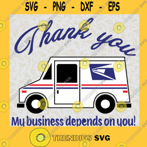 Thank you my business depends on you SVG Thank you SVG Bus SVG
