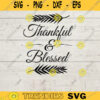 Thankful Blessed SVG Blessed SVG Greatful Svg Thankful Svg Grateful Saying Clipart Cut Files SVG Silhouette Cut File Download 613 copy