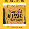 Thankful Blessed and Kind of a Mess svgFall shirt svgAutumn cut fileHalloween svg for cricutFall quote svg