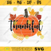 Thankful Pumpkin Sign SVG Cut File Vector Printable Clipart Cut File Fall Quote Thanksgiving Quote Autumn Quote Bundle Design 768 copy