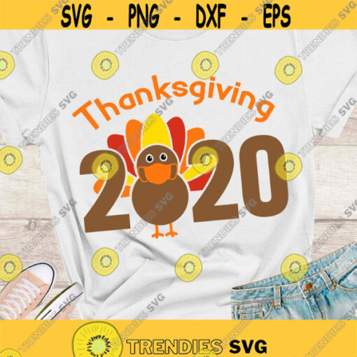 Thanksgiving 2021 SVG Turkey with mask SVG Masked Turkey 2021 SVG Svg cut files for cricut