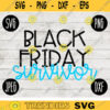 Thanksgiving Black Friday SVG Black Friday Survivor svg png jpeg dxf Silhouette Cricut Commercial Use Vinyl Cut File Fall 1631