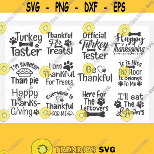 Thanksgiving Dog Bandana Designs Thanksgiving Dog Svg Dog Halloween svg Thanksgiving SVG Bundle Thanksgiving SVG Dog SVG Dog png