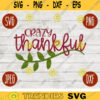 Thanksgiving Fall SVG Crazy Thankful svg png jpeg dxf Silhouette Cricut Commercial Use Vinyl Cut File Fall Autumn 2273