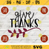 Thanksgiving Fall SVG Give Thanks svg png jpeg dxf Silhouette Cricut Commercial Use Vinyl Cut File Fall Autumn 1984