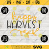 Thanksgiving Fall SVG Happy Harvest svg png jpeg dxf Silhouette Cricut Commercial Use Vinyl Cut File Fall 2485