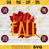 Thanksgiving Fall SVG Hello Fall svg png jpeg dxf Silhouette Cricut Commercial Use Vinyl Cut File Fall Autumn Leaves 2383