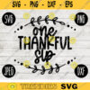 Thanksgiving Fall SVG One Thankful SLP Speech Language svg png jpeg dxf Silhouette Cricut Commercial Use Vinyl Cut File Fall 2461