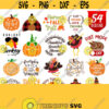 Thanksgiving Svg Bundle THANKSGIVING DAY SVGS 54 Popular Cuttable Printable Shirt Designs Turkey Pumpkin Quote for Cricut Silhouette Design 14