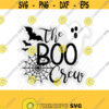 The Boo Crew Halloween Svg SVG DXF EPS Ai Png Jpeg Pdf Halloween Clip Art