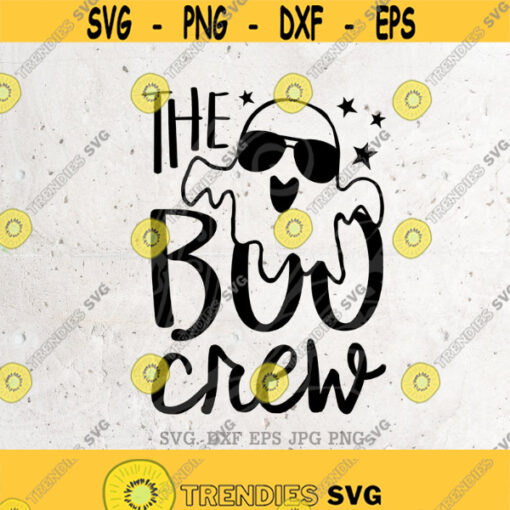 The Boo Crew SVG File Dxf Silhouette Print Vinyl Cricut Cutting SVG T shirt Design Printable Sticker Halloween Svg Boo Svg Boo Shirt Design 32