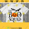 The Boo Squad Svg Halloween Svg Halloween Squad Svg Halloween Shirt Svg File for Baby or Adult Cricut Design Silhouette Dxf Png Clip art Design 360