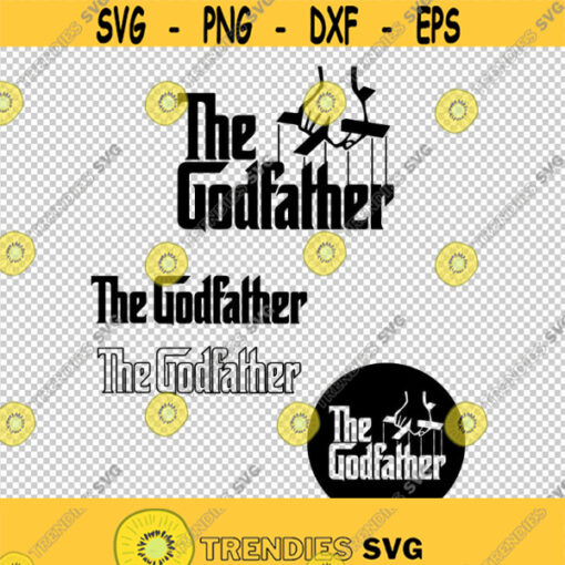 The Godfather Logo Bundle Collection SVG PNG EPS File For Cricut Silhouette Cut Files Vector Digital File