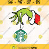 The Grinch Santa Svg Starbucks Logo Clipart Christmas Clipart