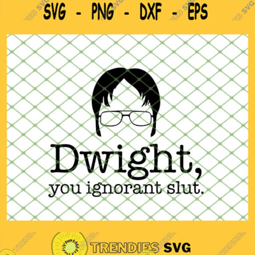 The Office Dwight SVG PNG DXF EPS 1