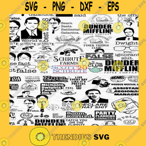 The Office Svg The Office TV show Svg High Quality Designs The Office Cut File for Cricut Paper Company Svg