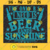 The Only B.S. I Need is Beer and Sunshine PNG DIGITAL DOWNLOAD Cutting Files Vectore Clip Art Download Instant