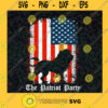 The Patriot Party SVG Lion American Flag SVG Patriot Party Lion SVG American Flag Cricut Svg
