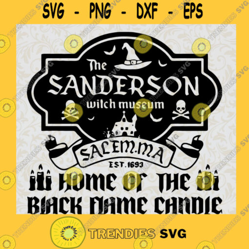 The Sanderson Witch Museum Salem ma SVG PNG EPS DXF Silhouette Cut Files For Cricut Instant Download Vector Download Print File