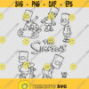 The Simpsons Bart Bundle Collection SVG PNG EPS File For Cricut Silhouette Cut Files Vector Digital File