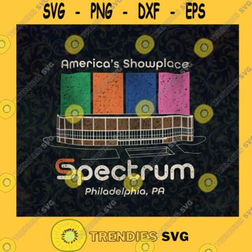The Spectrum Americas Showplace Spectrum Philadelphia South Philadelphia Sports Complex Indoor Arena SVG Digital Files Cut Files For Cricut Instant Download Vector Download Print Files