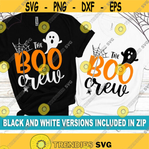 The boo crew SVG Halloween SVG Boo SVG Halloween family shirts digital cut files