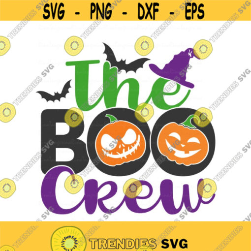 The boo crew svg halloween svg png dxf Cutting files Cricut Funny Cute svg designs print for t shirt Design 989